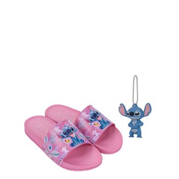 Slide-Rosa-Kids-Stitch-|-Disney-Tamanho--25---Cor--ROSA-0